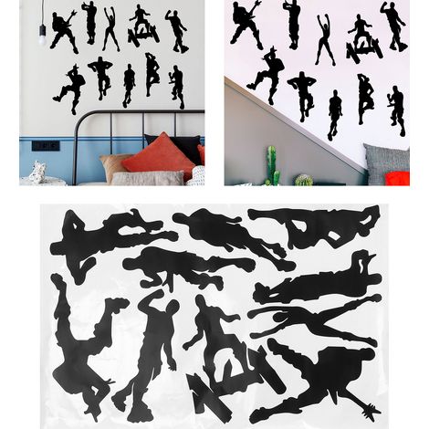 PVC Wall Stickers for Living Room or Bedroom Adhesive Decoration (1/5)