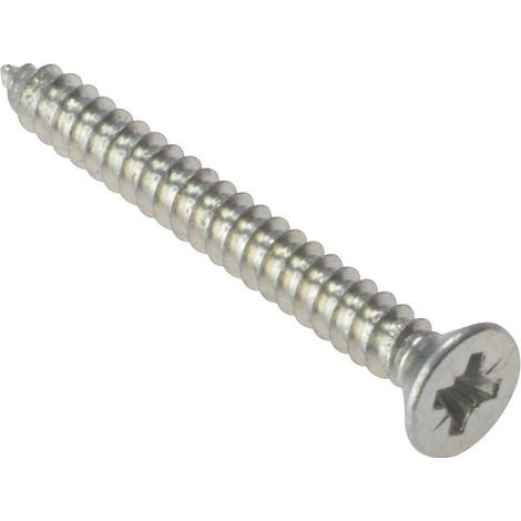 Self-Tapping Screw Pozi CSK ZP 1in x 8 Box 200