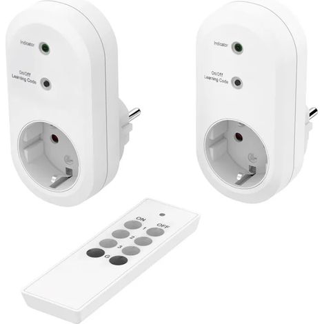 enchufe inteligente Hama 00223581 3500 W control remoto inalámbrico