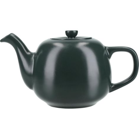 La Cafetière Teiera classica in verde, teiera tradizionale con comodo manico e beccuccio antigoccia per 2 tazze, adatta per bustine di tè, facile da pulire, lavabile in lavastoviglie, 650 ml (1/4)