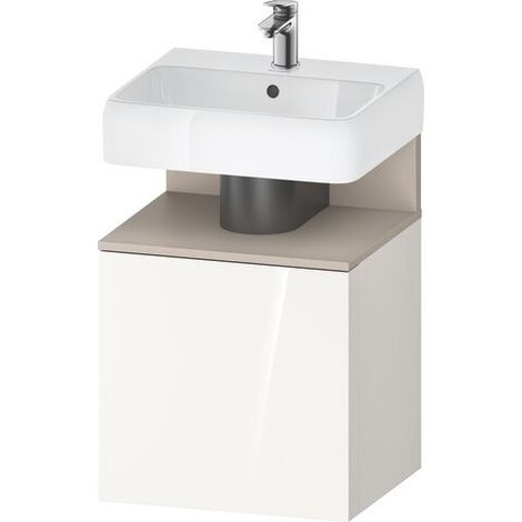 DURAVIT QA4077L91220000 QTG WTU WH Ek. 490x420x645 Blanc brillant H
