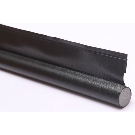 Joint de bas de porte - Joint de bas de porte simple Zwart - Noir - Autocollant - 96 Bourrelets isolants Bas de porte adhésifs (1/5)