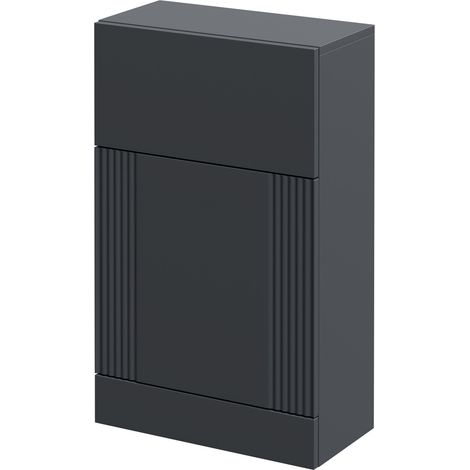 Wholesale Domestic Avant Satin Anthracite 500mm Toilet Unit (1/5)