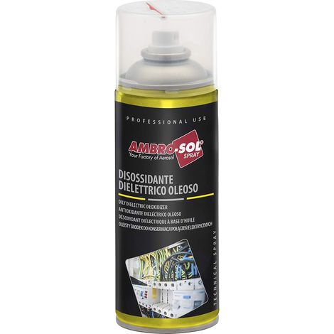 Disossidante Oleoso per Contatti Elettrici 400 ml Ambrosol (1/2)