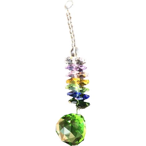 Attrape-soleil en cristal, lustre arc-en-ciel, décoration prismatique suspendue pour la maison, la voiture ou le bureau (1/5)