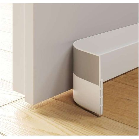 Guarnizione autoadesiva antispiffero per porta, 100 cm, 2 pezzi