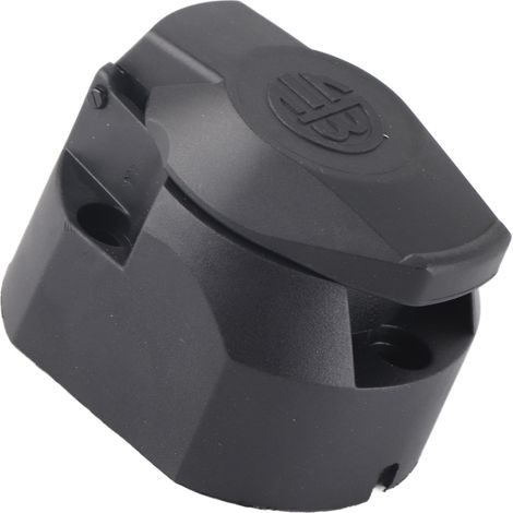 Connecteur européen 7 broches pour remorque avec câble 1,5m/4,9ft, prise femelle pour véhicules utilitaires et semi-remorques (1/5)
