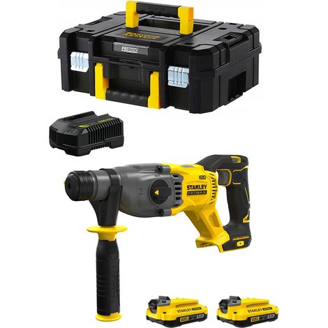 Martillo STANLEY FatMax SFMCH900D2T (2 x 2,0 Ah + Cargador + TSTAK II) (1/5)