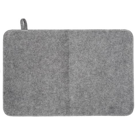 Tapis de Sauna en Feutre Absorbant, Isolation Thermique pour Spa et Salle de Bain (1/5)