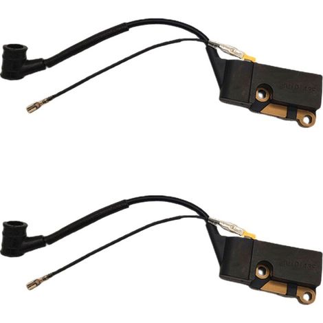 CSPARKV 2er-Pack Zündspulenmodul für Kettensäge 4500 5200 5800 45cc 52cc 58cc, Zündspulenmodul Kettensägenzubehör Professionelle Ersatzteile