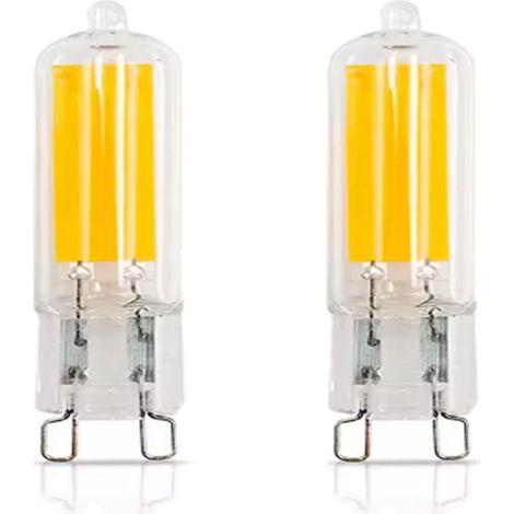 Ampoule G9 LED 3W 220V 3000K 500LM LED Lumière blanche Equivalent 20W Halogène G9 Non Dimmable Économie Ampoules pour Chambre Salon Cuisine Jardin, Pack of 2, 1 an garantie (1/5)