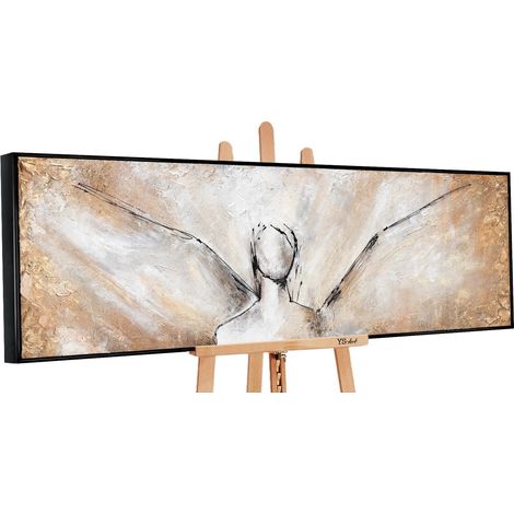 Gemälde Schönheit Rahmen Schwarz 120x40 cm (1/5)