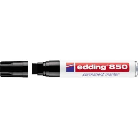 Edding 850 4-850001 Permanentmarker Schwarz wasserfest: Ja
