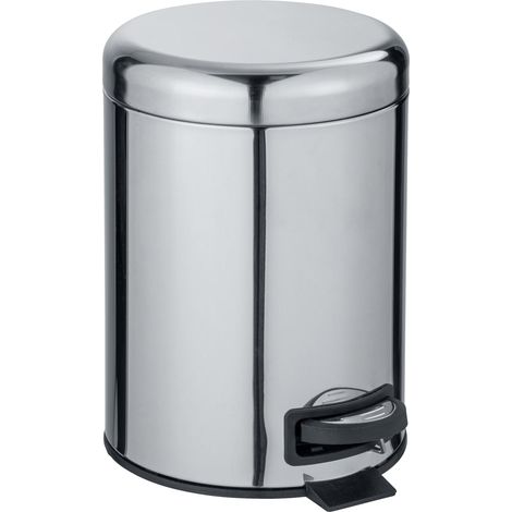 Cubo con Pedal WENKO Leman 5L Inoxidable