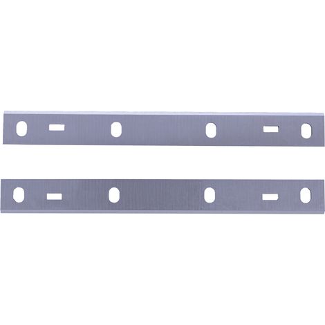 Scheppach Rabot HSS - 210 x 22 x 1,8 mm - 2 en 1 pour dégauchissage et rabotage - Pour bois dur, tendre et lamellé-collé