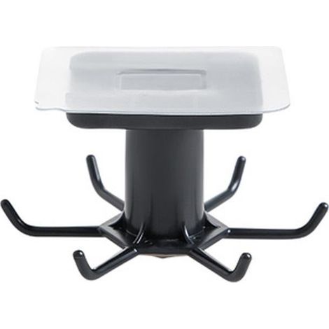 Accessoires Vêtements Organisateur d'égouttage à 360 degrés Étagère de rangement pivotante de qualité pour la cuisine Crochets pour couverts et vaisselle-AquaForge (1/2)