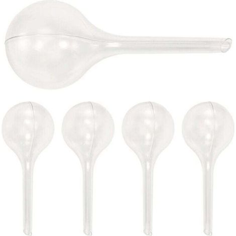 5 PièCes SéRies Dispositif D'Arrosage Automatique Globes Vacances Plante D'IntéRieur Pot Ampoules Jardin Abreuvoir Fleur Eau Goutte à Arrosage (1/4)