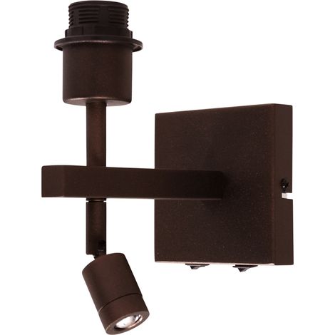 Steinhauer - aplique de pared - Stang - marrón - metal - lámpara (1/4)