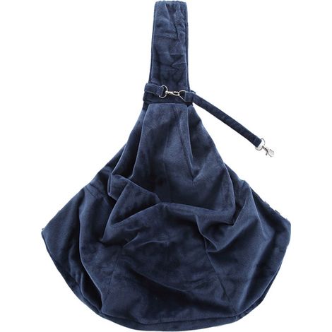 1 sac à dos pour animaux de compagnie, bandoulière réglable, mains libres, convient aux chats et chiens jusqu'à 6 kg (1/5)