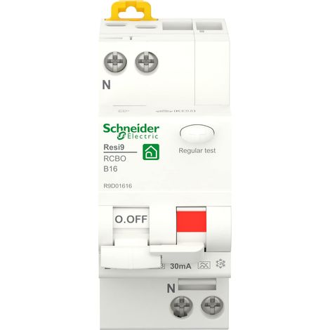 Schneider Electric R9D01616 Magnetotermico e differenziale 16 A (1/4)
