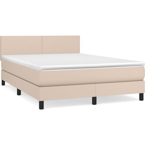 Maison Exclusive - Boxspringbett Matratze Cappuccino-Braun 140x20 (1/5)