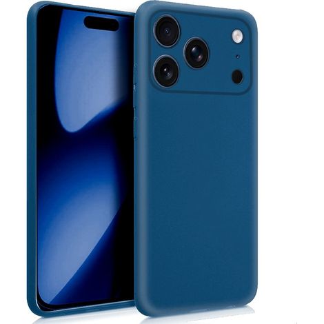 Funda COOL Silicona para iPhone 17 Pro Max (Azul)