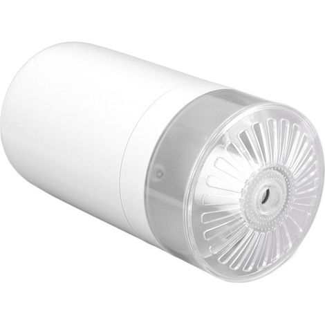Tragbarer 250-ml-Mini-Luftbefeuchter mit USB-Anschluss, Kristallstein-Design, ideal für Auto, Büro, Schlafzimmer und Wohnzimmer, Weiß (1/5)