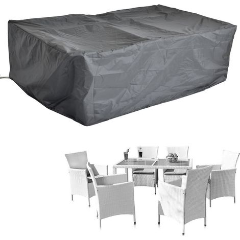 160x120CM Housse de protection bâche Groupe de sièges Housse de jardin (1/5)