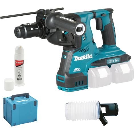Makita – Perforateur burineur 18V – Moteur brushless – 2,8J – Technologie anti-vibration – Capacité de forage béton Ø 28mm (1/4)