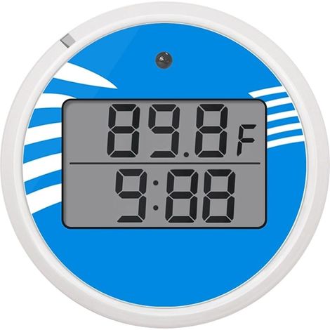 Thermomètre à Eau Thermomètre De Bain Flottant Numérique Avec Minuterie -2070 ℃, Étanche IP6X, For Piscine, Spa, Bain De Glace(Blue) (1/4)