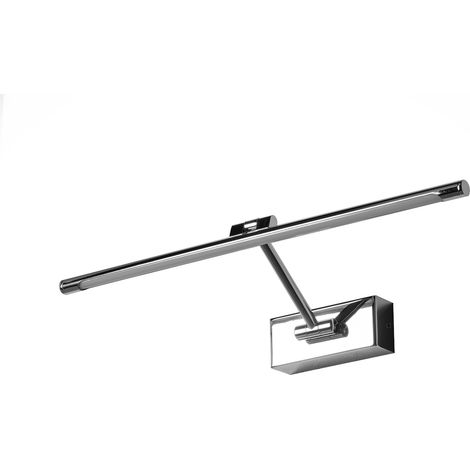 Applique tableau LED articulée aluminium chromé 48 cm 10W