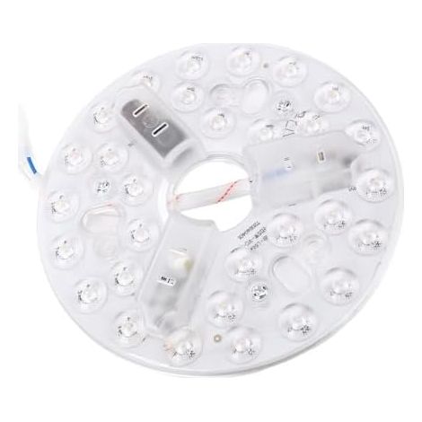 Ventilateur de Plafond LED Retrofit Panneau de Plafond Kit D'éclairage de Plafond Remplacement de la Lumière du LED 5,3 Pouces 15W 3CCT 3000K 4200K 6500K DIMMable avec Fonction