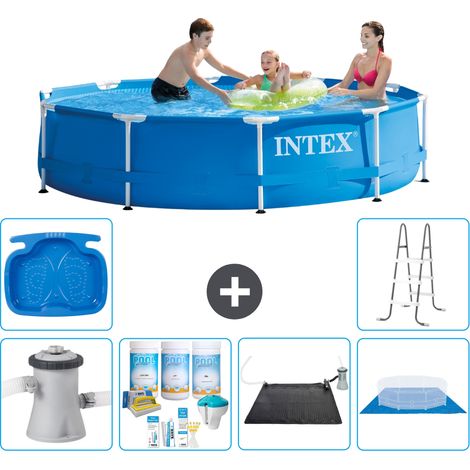Intex Piscine Tubulaire Ronde - 305x76 cm - 7-pièces S21020 (1/5)