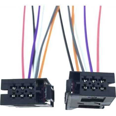 Compatible with Audi A1 and Q3 rear light brackets (6-pin) --JB2156-6P