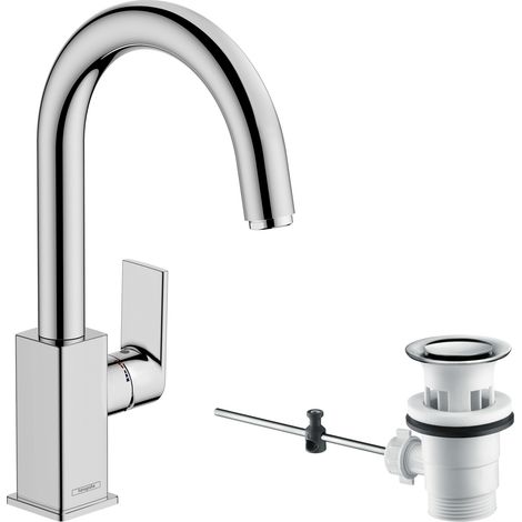 hansgrohe Vernis Shape Mezclador monomando de lavabo con caño (1/5)