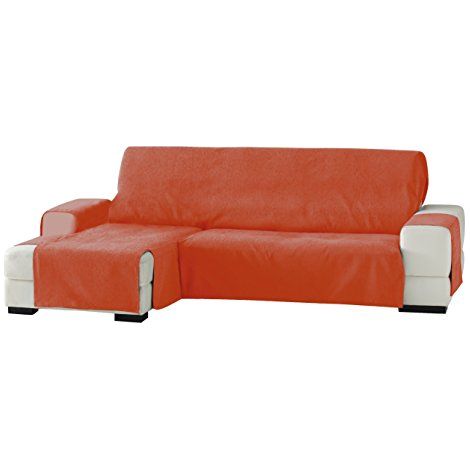 Eysa Italia Zoco Chaise Longue Sinistra Vista Frontale, Poliestere-Cotone, Arancione, 290 cm (1/4)