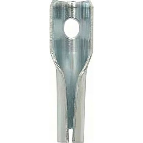 Lot de 100 chevilles suspente métallique EN-C 47 mm – Pour plafond – Capacité de charge 50 daN – Pour matériaux pleins et creux – Alsafix