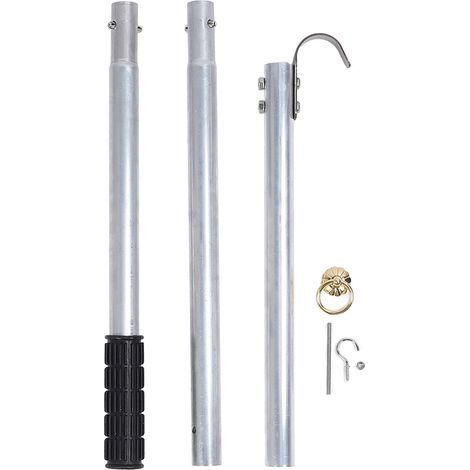 Leiterzugsystem-Set, Metall-Dachbodenverbinder mit Aufbewahrungshaken (1/5)