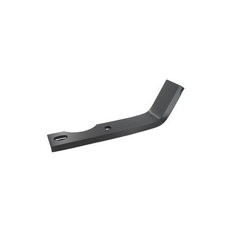 Cuchillo de fresa recto para motobineadora adaptable en Stafor (Pilote88) - L: 210mm. Tipo escardador.
