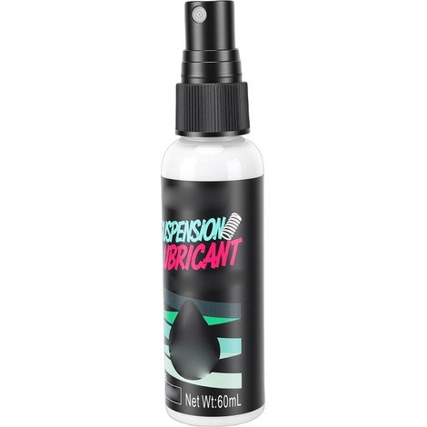 Lubrifiant pour amortisseurs de vélo 60 ml, lubrifiant haute performance pour suspensions de VTT, élimine la rouille (1/5)