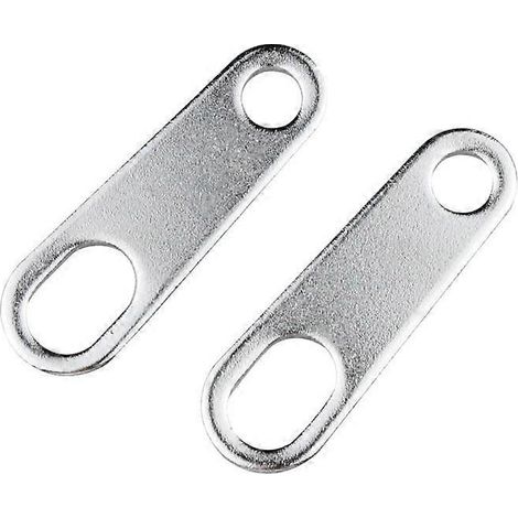 Lot de 2 supports de clignotants universels pour moto, fixation par amortisseur, colliers de serrage de fourche 10 mm, pour motos de type Cafe Racer, Dirt et Pit Bike. (1/4)