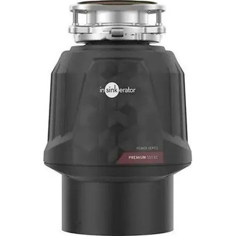 Insinkerator 1974550 Premium 550 EC Dissipatore Rifiuti Alimentari 0.55 HP 380W Triturazione 2 Fasi Tappo Salvaposate (1/2)