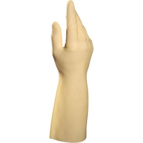 Gants de manutention Mapa ADVANTECH 517 taille 7, Résiste aux produits chimiques, 1 Paire, Beige ( Prix pour Paquet de 12 Paires )