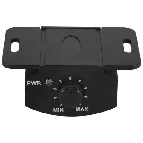 Subwoofer-Verstärker mit Fernbedienung, 6-poligem Basspotentiometer und Bassverstärkung (1/5)