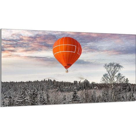 Plaque de protection en verre pour poêle 90x52 Balon (1/5)
