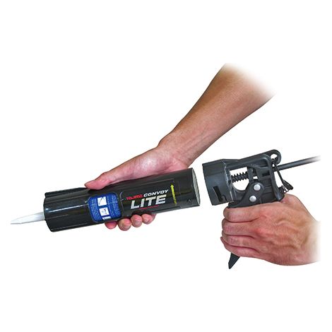 Tajima – Pistolet extrudeur d'étanchéité – Pour joints en silicone et polyuréthane – Pression nominale 6 bars – Bac de ramassage 0.2L