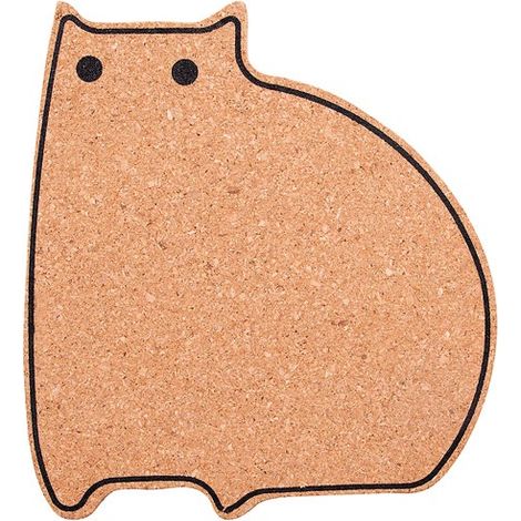 Chat Dessous De Plat Liege 14.1x12.9x1 Cm - Livwise Point Virgule (1/3)