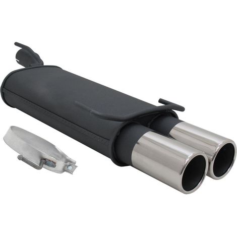 Silencieux Echappement Opel Astra F Berline 91-98 - 2x90mm-32255461