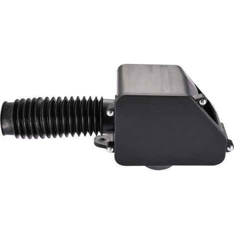 GY6-150 motorcycle air filter, 44 mm connection, 330 mm total length, high-performance air filter, compatible with scooters and off-road vehicles, conversion and spare parts.