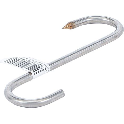 KRAFTMANN 80912 CROCHET DE BOUCHERIE INOX 120 MM - KRAFTMANN 80912 CROCHET DE BOUCHERIE INOX 120 MM (1/3)